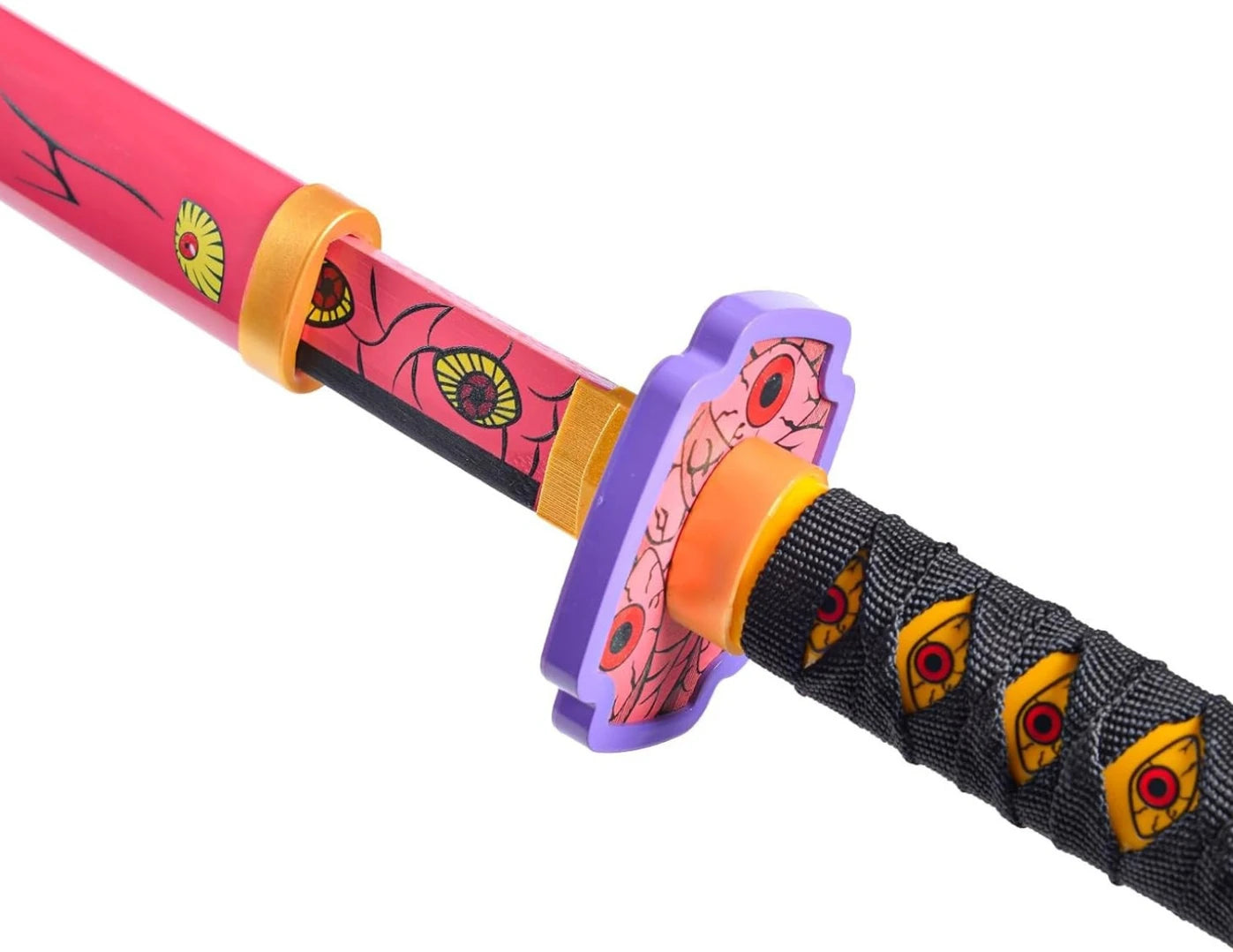 Kokushibo Wooden Katana – 104cm Upper Rank One Demon Sword