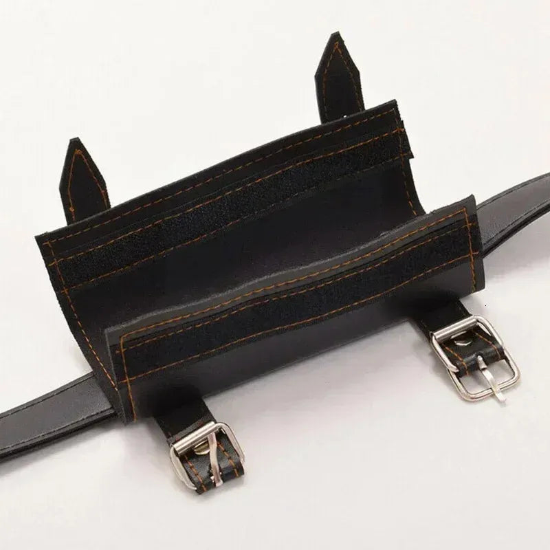 One Piece Cosplay PU Leather Sword Belt – Katana Holder Waist Black Belt for Anime Costume