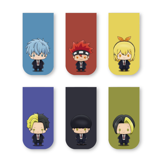 Mashle: Magic and Muscles Magnetic Bookmarks – Set of 6