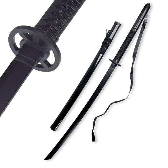 Rukia Kuchiki Sode Shirayuki Black - Wooden Katana