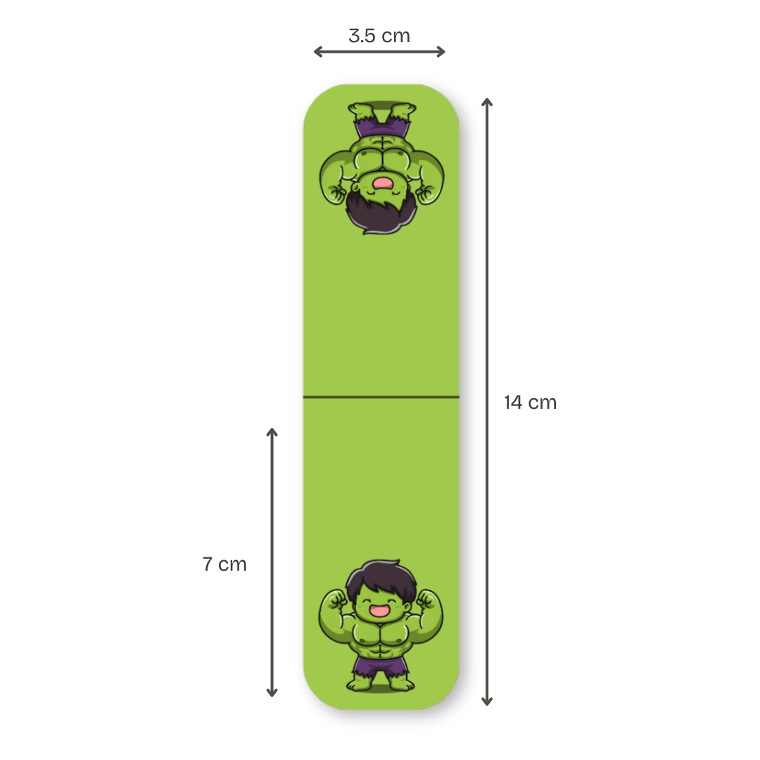 Marvel Avengers Magnetic Bookmarks – Set of 6