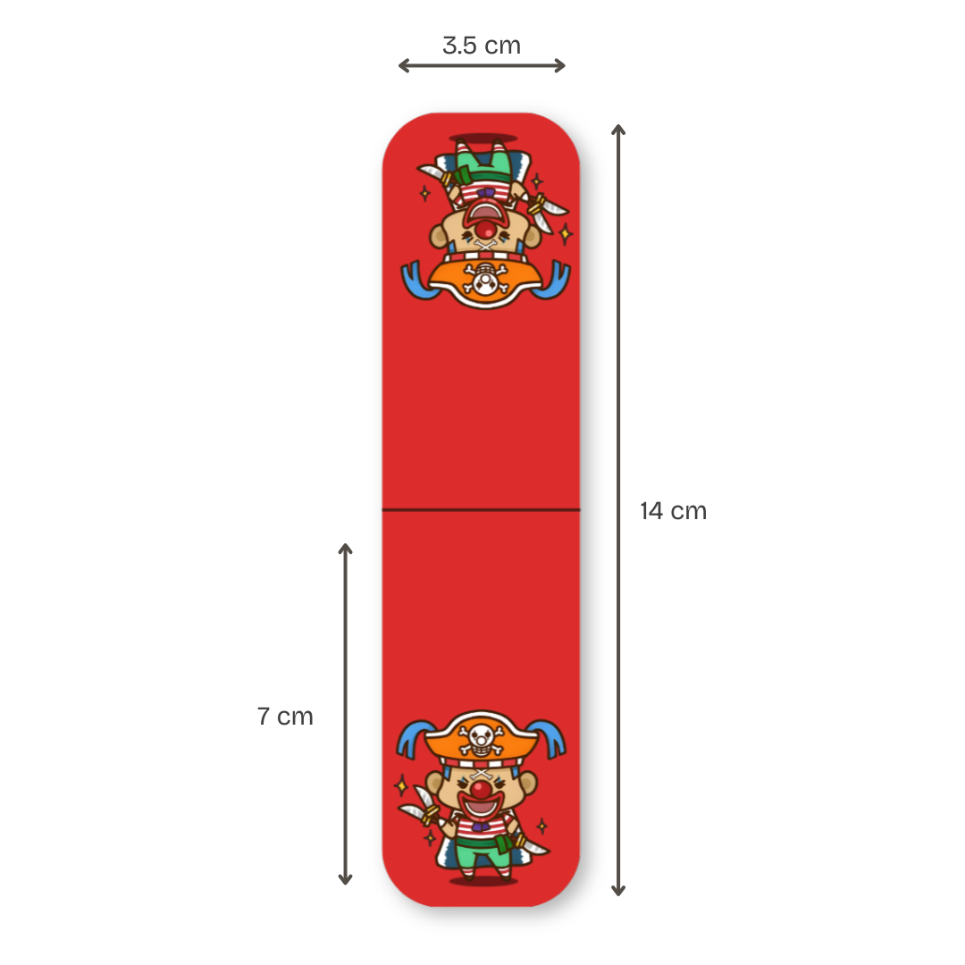 One Piece Magnetic Bookmarks – Set of 9