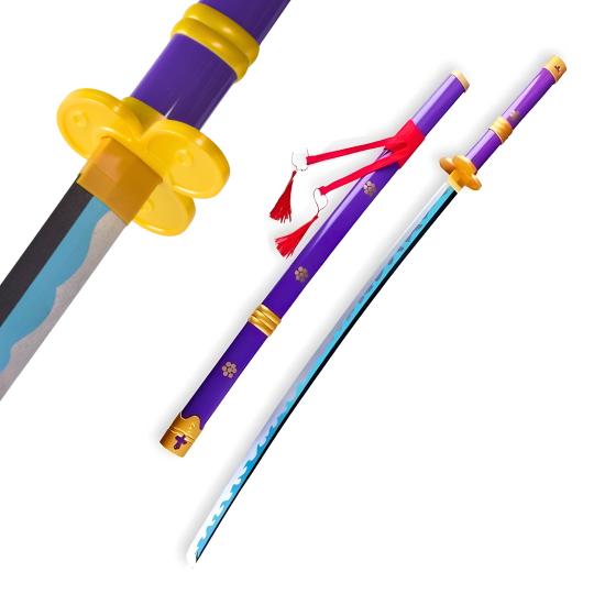 Roronoa Zoro Enma Purple - Wooden Katana