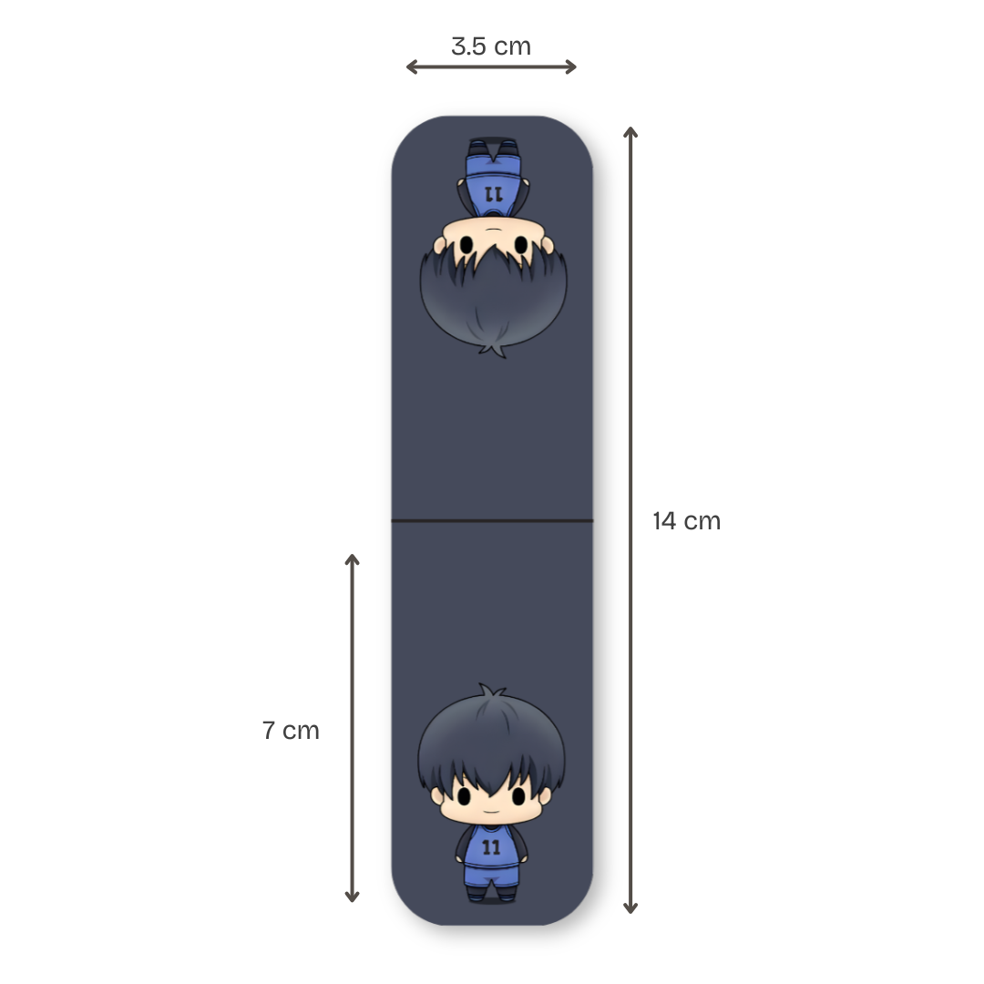 Blue Lock Magnetic Bookmarks – Set of 6