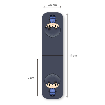Blue Lock Magnetic Bookmarks – Set of 6