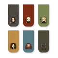 Harry Potter Villains Magnetic Bookmarks – Set of 6