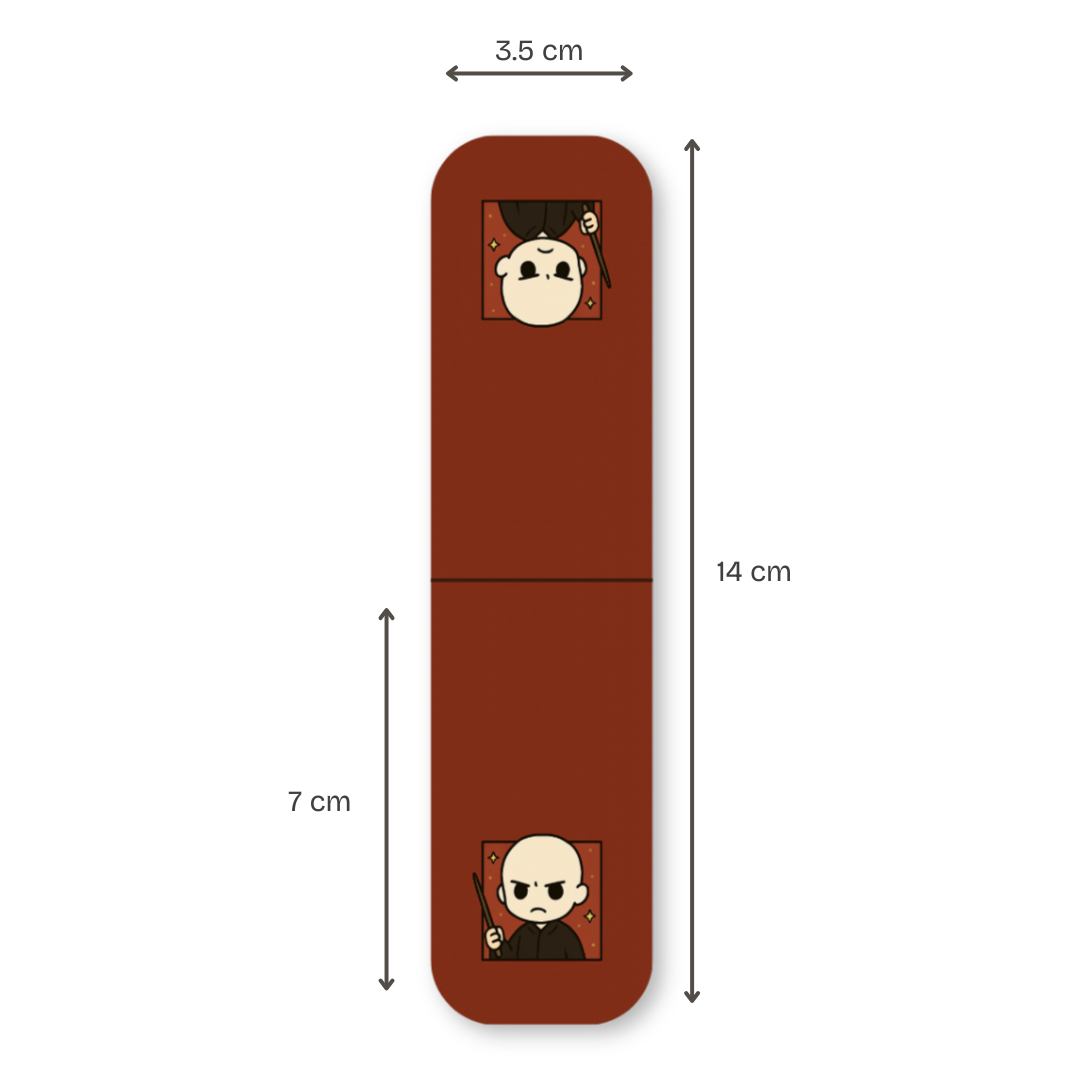 Harry Potter Villains Magnetic Bookmarks – Set of 6