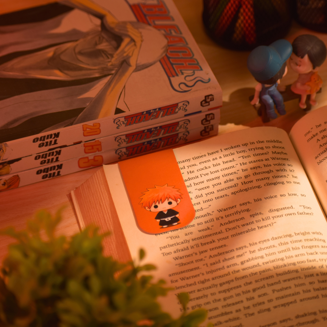 Bleach Magnetic Bookmarks – Set of 6