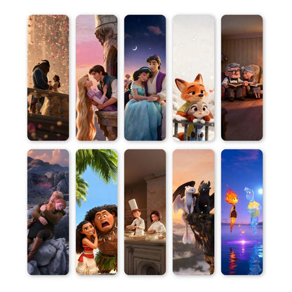 Animated Couples Bookmarks – Set of 10