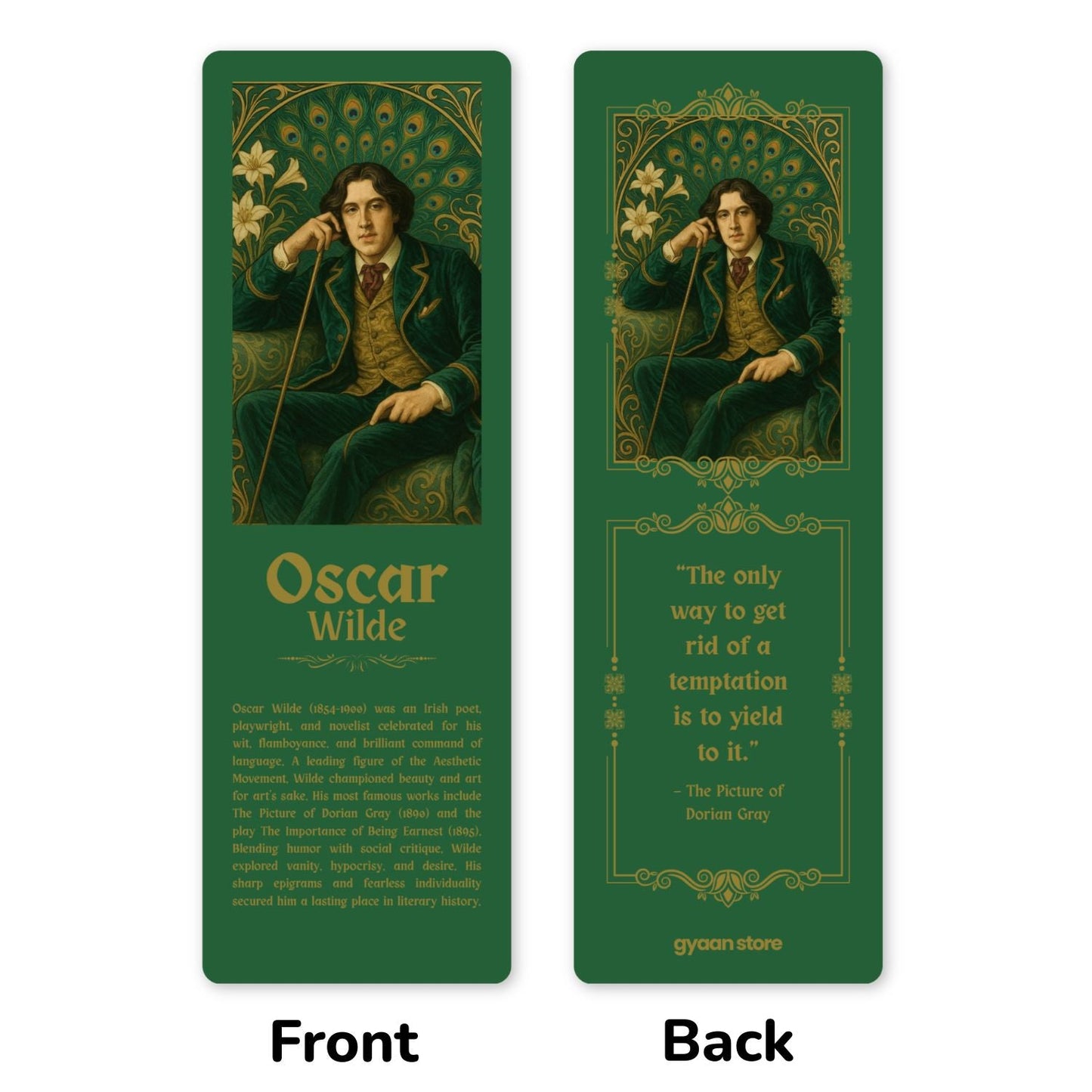 Legendary Authors Bookmarks – Set of 10