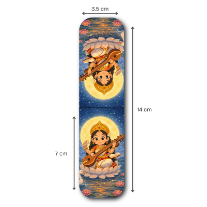 Trimurti & Tridevi Magnetic Bookmarks – Set of 6