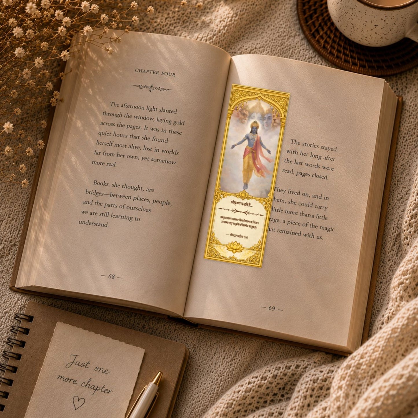 Bhagavad Gita Bookmarks – Set of 10