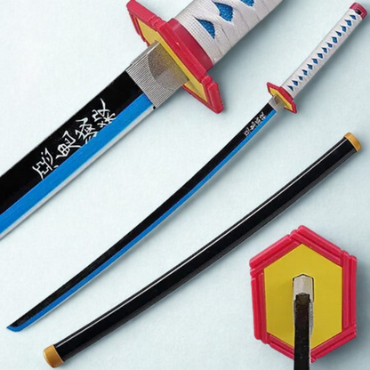 Giyu Tomioka – Demon Slayer Water Nichirin – LED Katana Replica (104 cm)