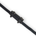 Katana Sword Holder Belt with Single Holster (Black / White) - Sword Holder Belt