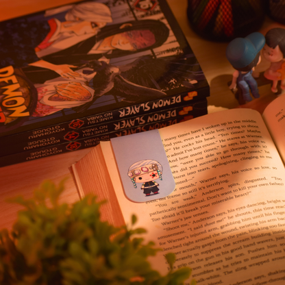 Demon Slayer Hashira Magnetic Bookmarks – Set of 9