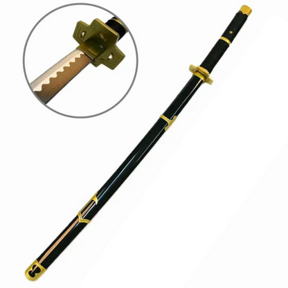Roronoa Zoro Yubashiri LED Katana – One Piece Rechargeable Light Up Cosplay Sword 40 Inches