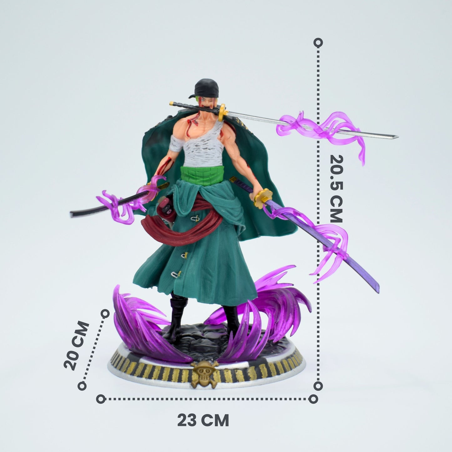 One Piece Zoro Three Sword Style 20.5 cm Collector Figure | Trade Supply