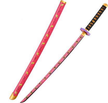 Kokushibo Wooden Katana – 104cm Upper Rank One Demon Sword