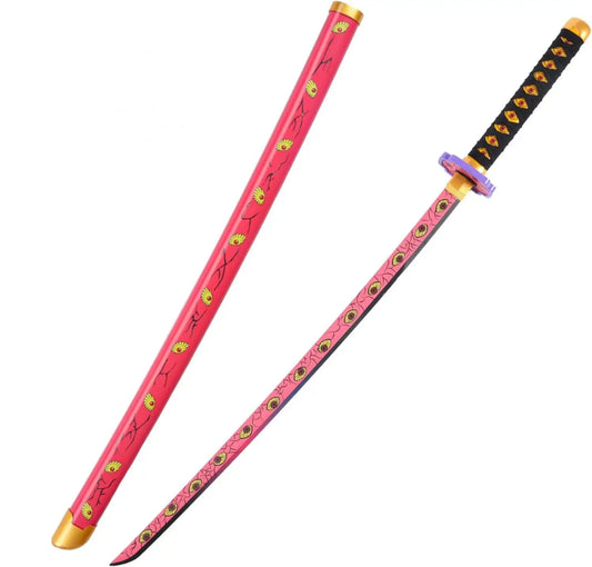 Kokushibo Wooden Katana – 104cm Upper Rank One Demon Sword