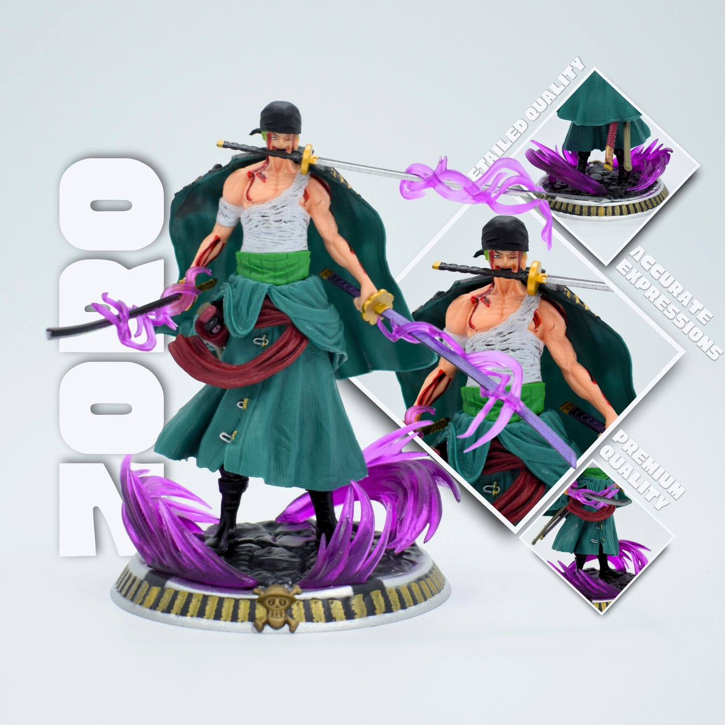 One Piece Zoro Three Sword Style 20.5 cm Collector Figure | Trade Supply