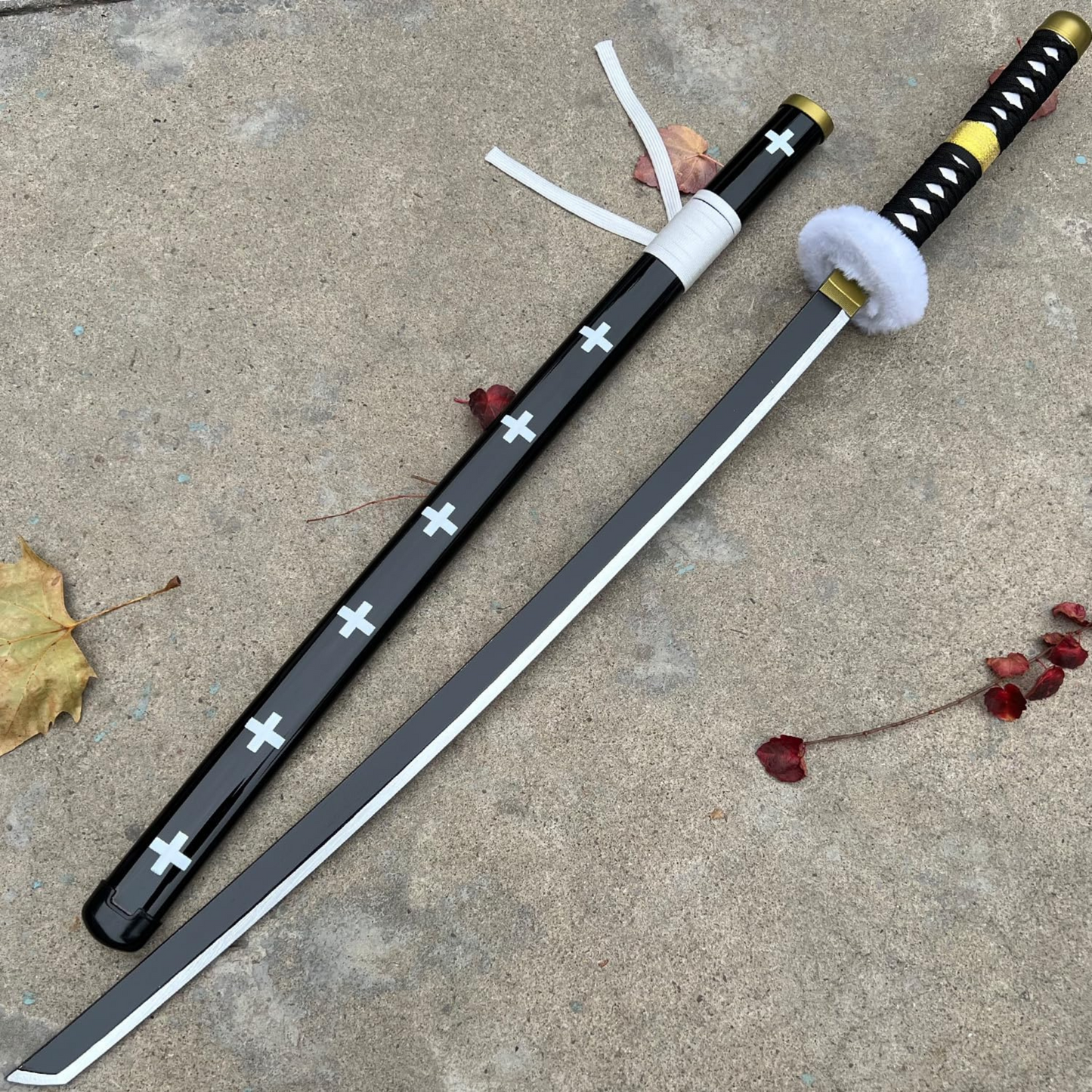 Trafalgar Law Kikoku White - Wooden Katana
