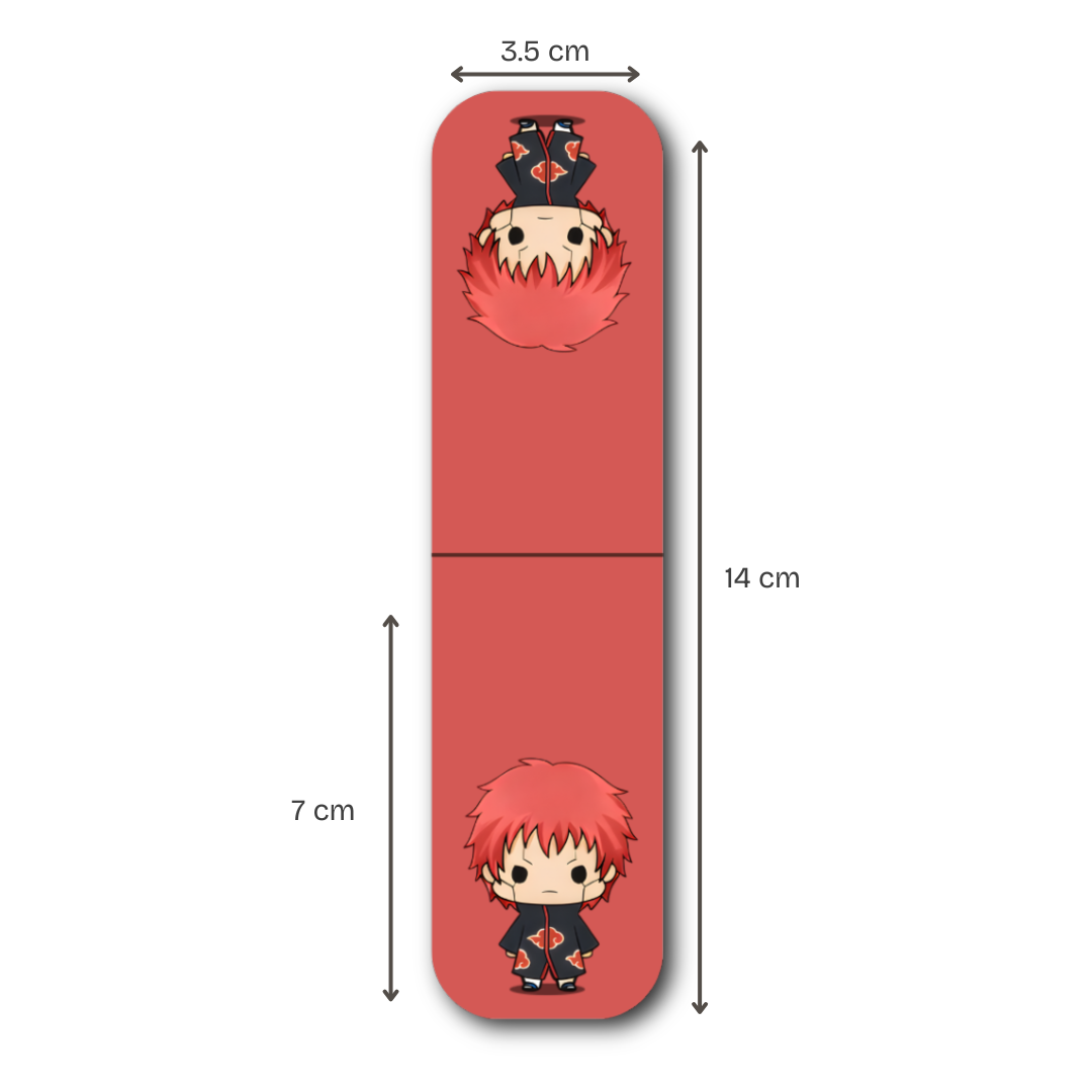 Naruto Akatsuki Magnetic Bookmarks – Set of 6
