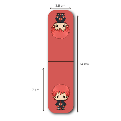 Naruto Akatsuki Magnetic Bookmarks – Set of 6