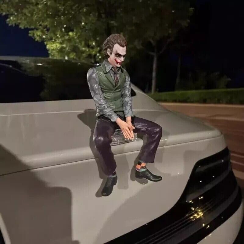 DC Joker Seated Collector Figure with Mask | Trade Supply