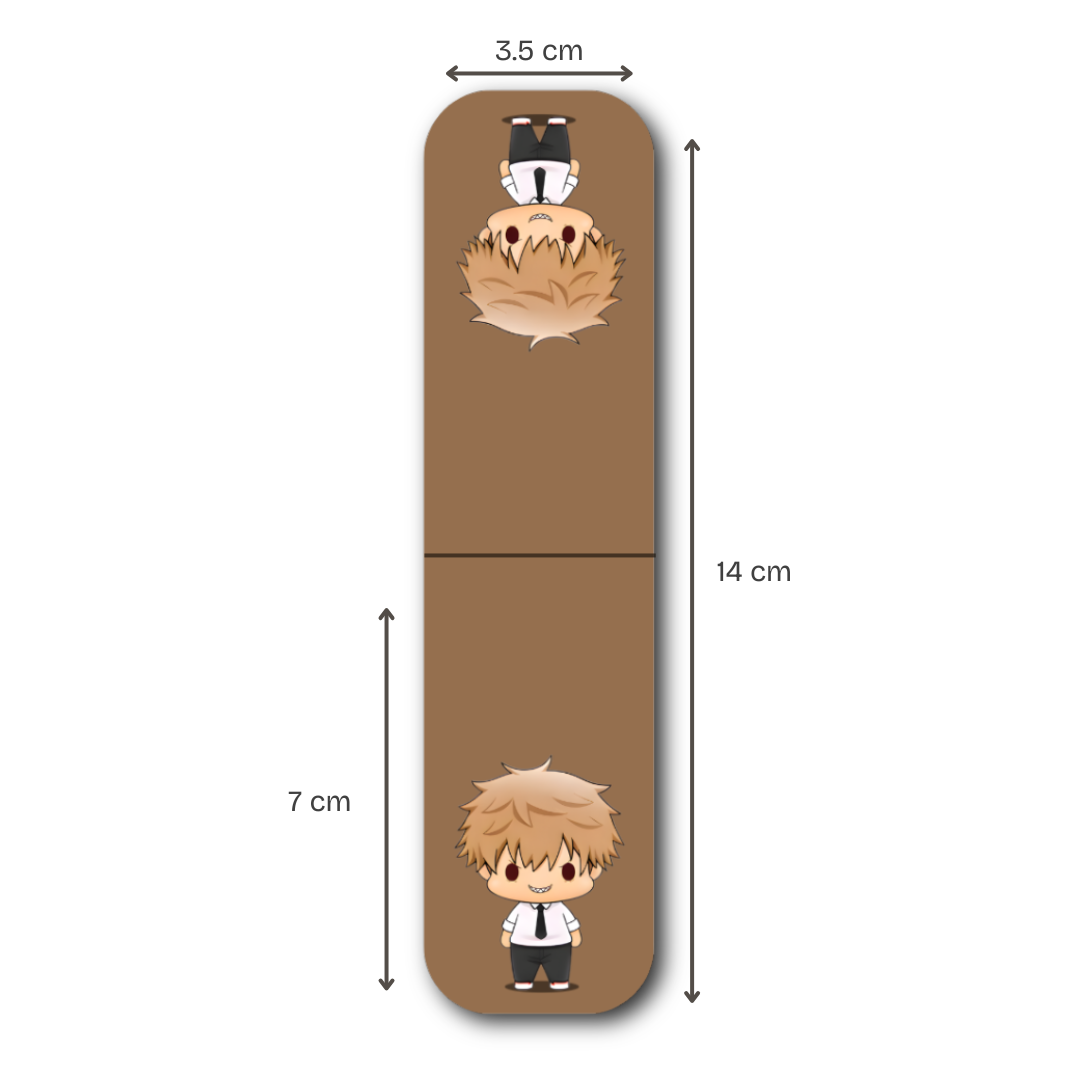Chainsaw Man Magnetic Bookmarks – Set of 6
