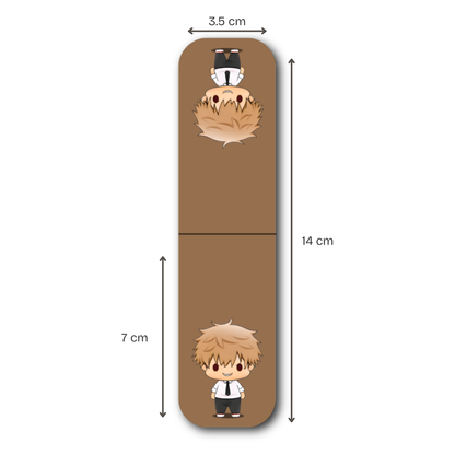 Chainsaw Man Magnetic Bookmarks – Set of 6