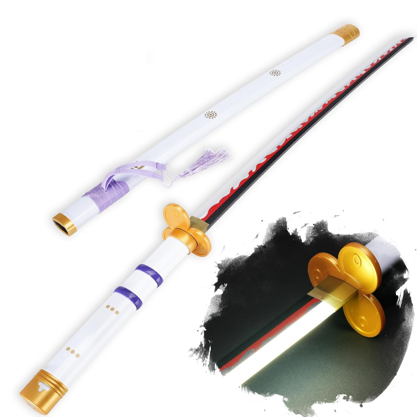 Zoro Enma White - LED Katana