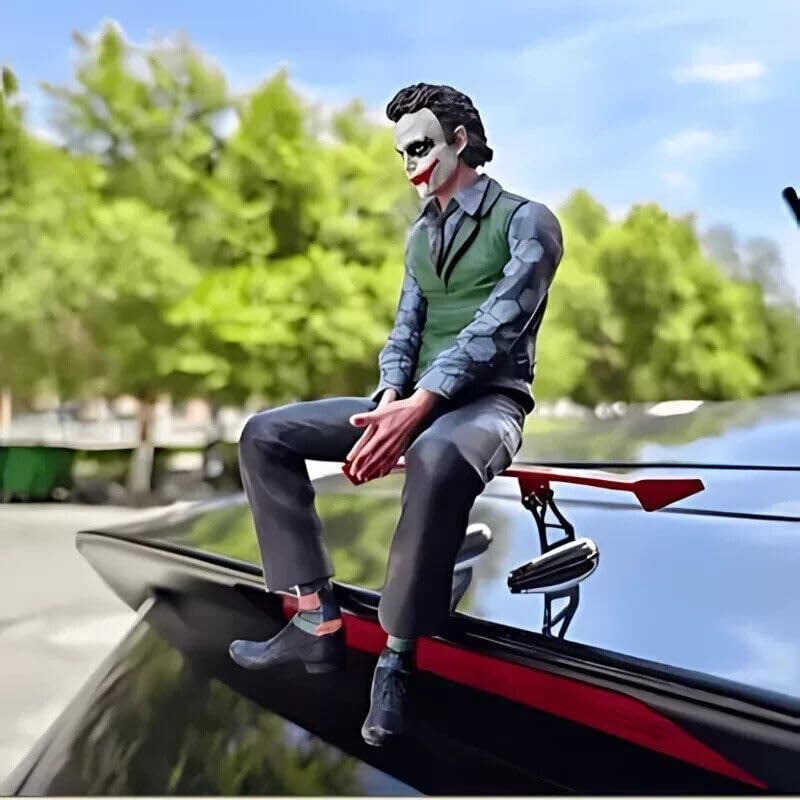 DC Joker Seated Collector Figure with Mask | Trade Supply