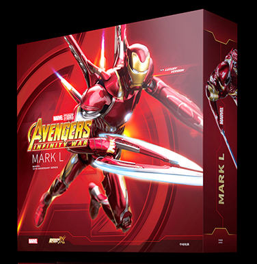 ZD Toys Iron Man Mark 50 Deluxe 1/10 Scale Collector Figure | Trade Supply