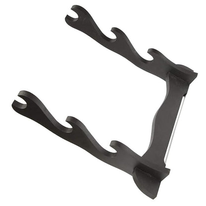Triple Wooden Katana Display Stand – Sword Holder Rack for Swords