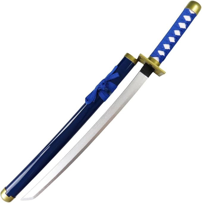 Byakuya Kuchiki Senbonzakura Katana 104cm – Bleach Anime Bamboo Sword (Blue Scabbard)