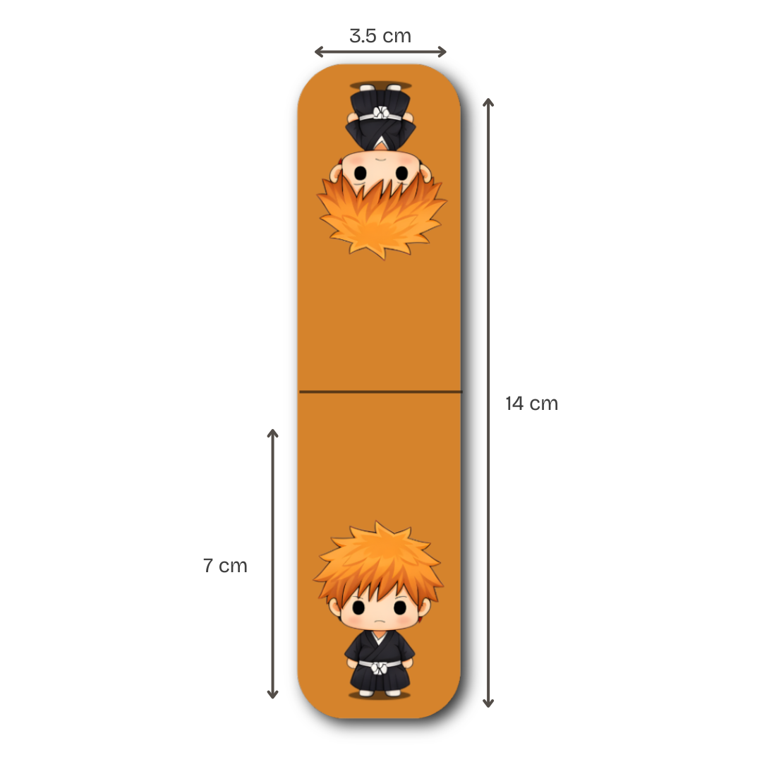 Bleach Magnetic Bookmarks – Set of 6