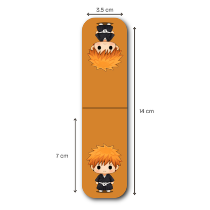 Bleach Magnetic Bookmarks – Set of 6