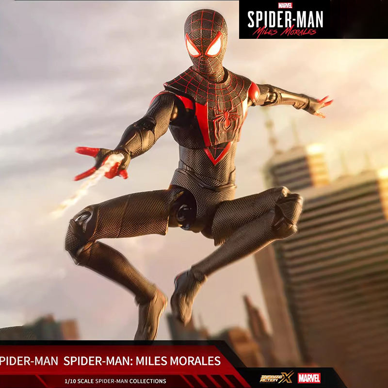 ZD Toys Spider-Man Miles Morales 1/10 Scale Collector Figure | Trade Supply