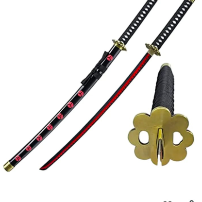 Demon Slayer Yoriichi Tsugikuni Wooden Katana 104 cm
