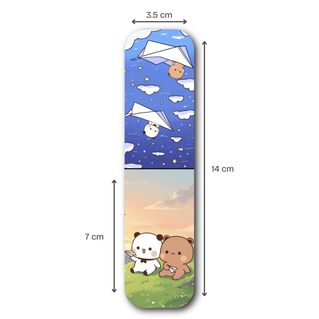 Bubu Dudu Magnetic Bookmarks – Set of 7
