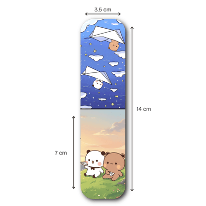 Bubu Dudu Magnetic Bookmarks – Set of 7