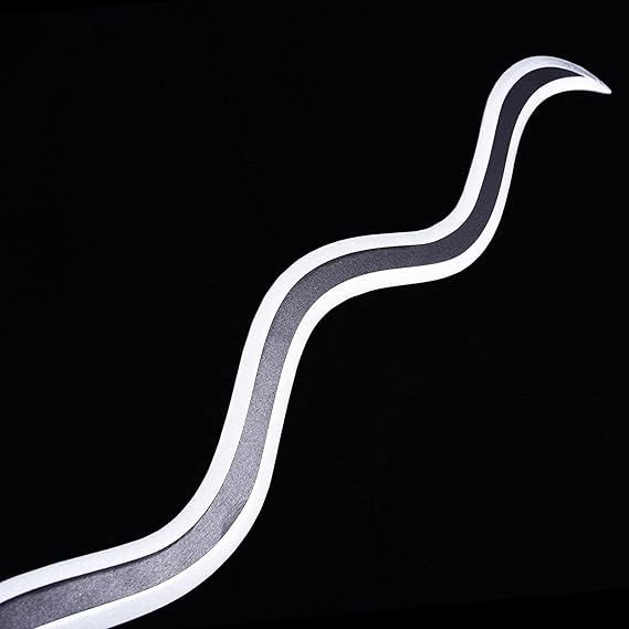 Obanai Iguro Wooden Katana – 104cm Serpent Hashira Wavy Nichirin Sword