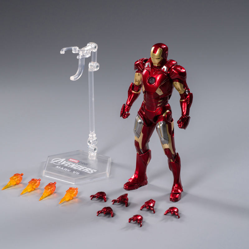 ZD Toys Iron Man Mark 7 1/10 Scale Collector Figure | Trade Supply