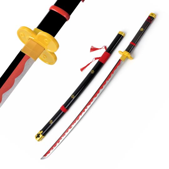 Roronoa Zoro Enma Black - Wooden Katana