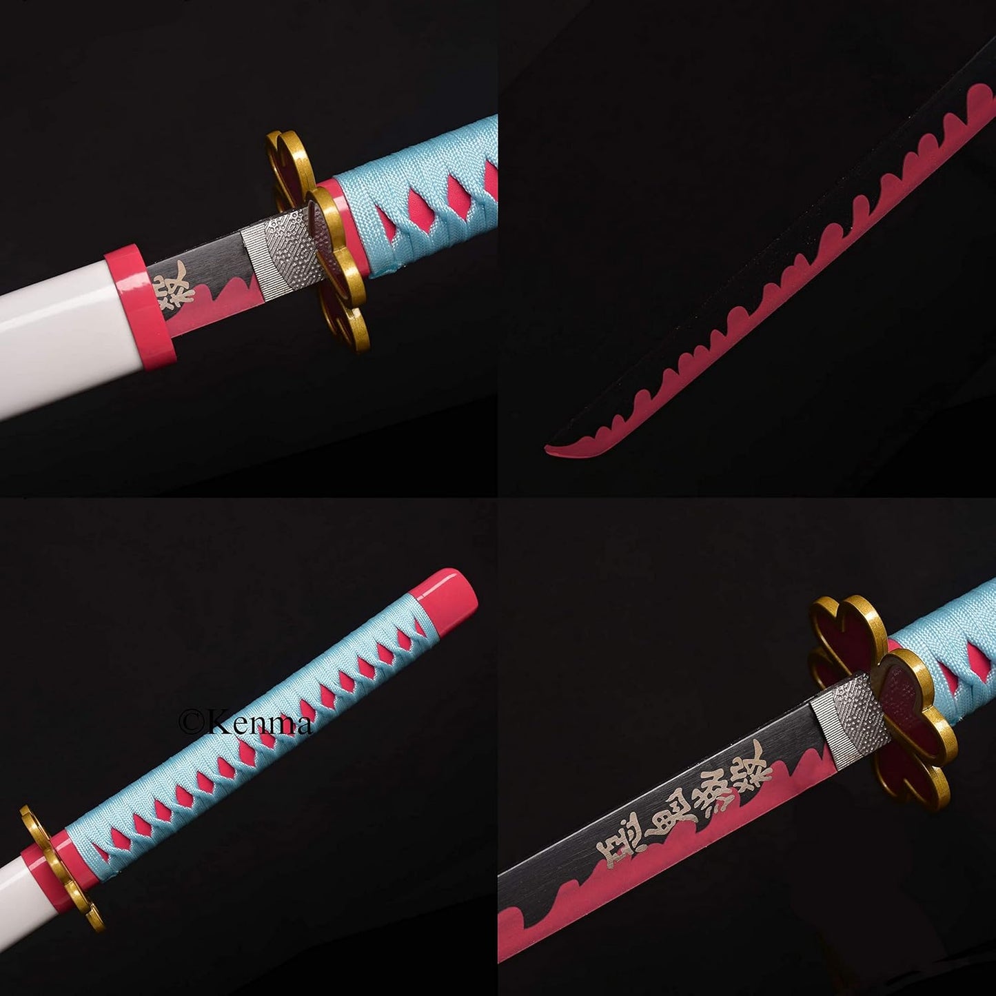 Mitsuri Kanroji Katana – Demon Slayer Pink Nichirin Cosplay Sword 104cm