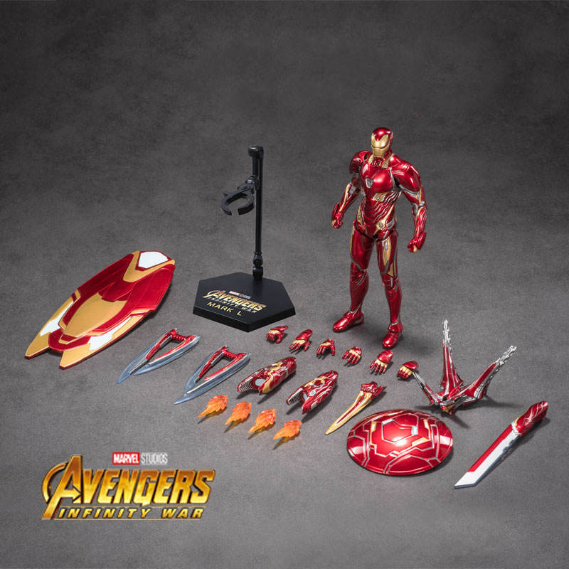 ZD Toys Iron Man Mark 50 Deluxe 1/10 Scale Collector Figure | Trade Supply