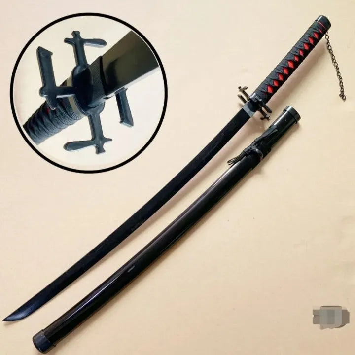 Ichigo Kurosaki Zangetsu Katana 104cm – Bleach Anime Bamboo Sword