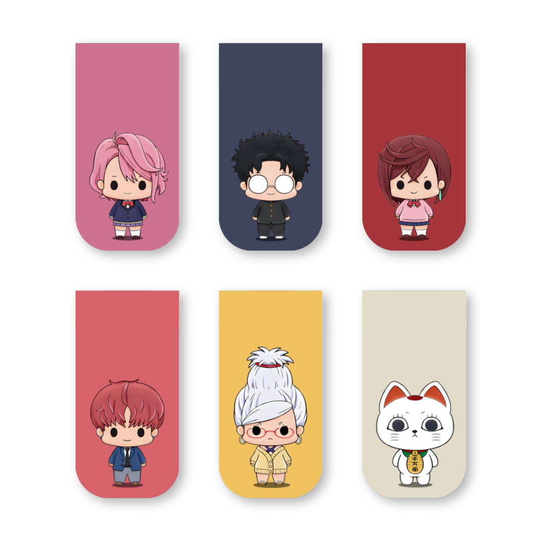 Dandadan Magnetic Bookmarks – Set of 6
