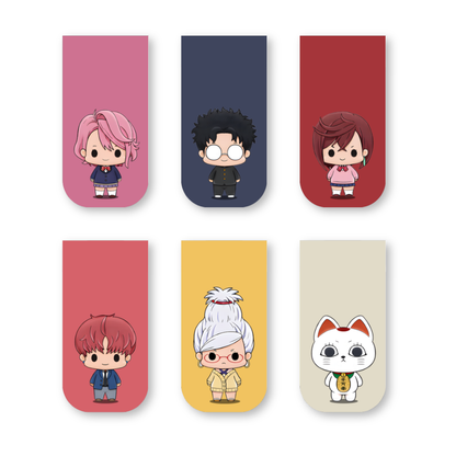Dandadan Magnetic Bookmarks – Set of 6