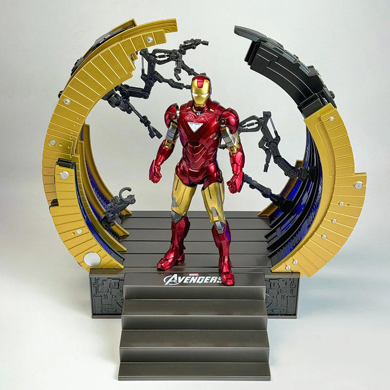 ZD Toys Iron Man Mark 6 with Suit-Up Gantry 1/10 Scale Collector Figure | Trade Supply